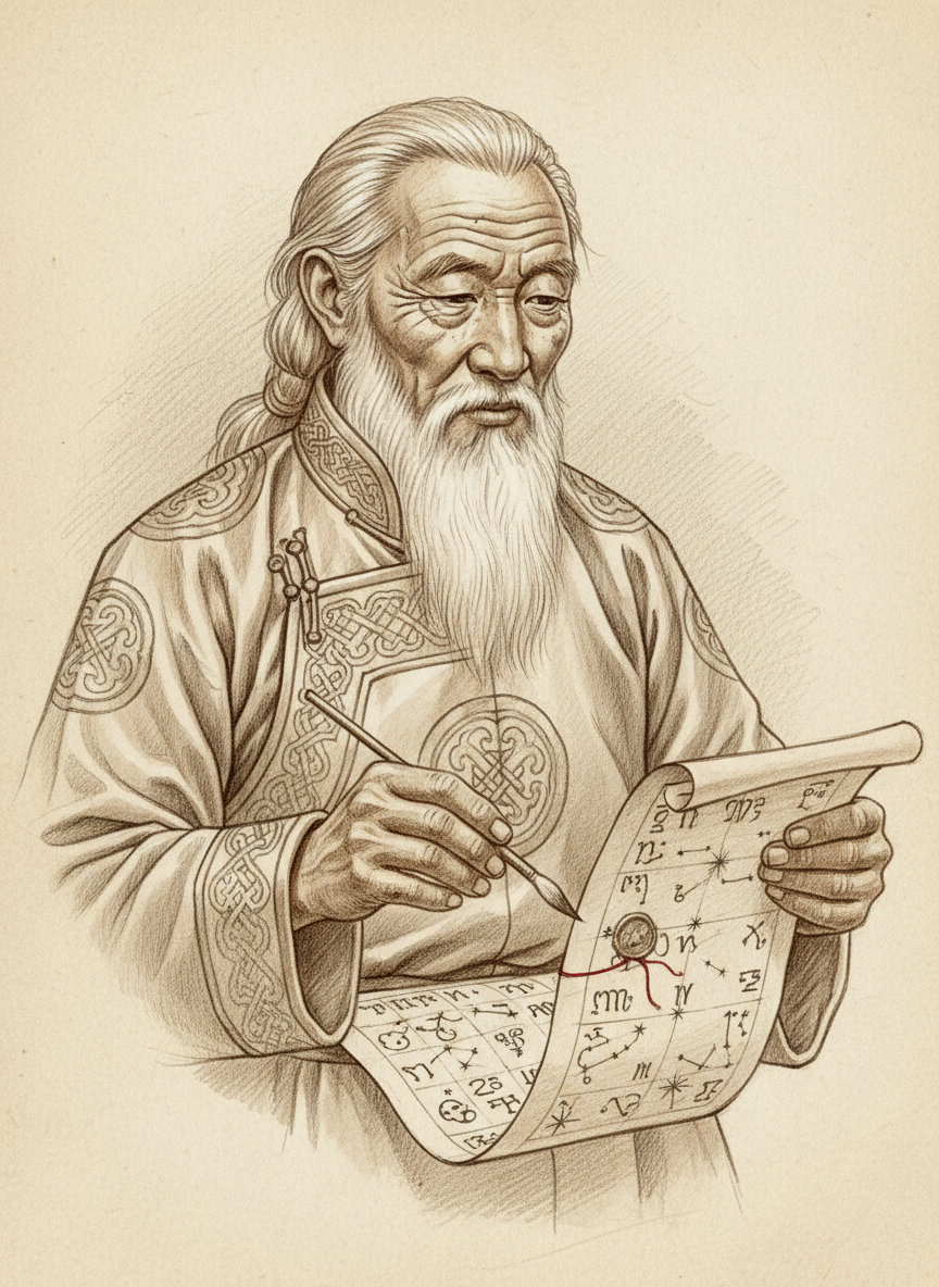 Мэргэн зурхайчин — Заяахан